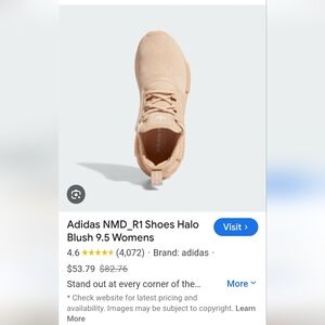 Adidas Women's NMD_R1 Athletic Shoes - Light Pink